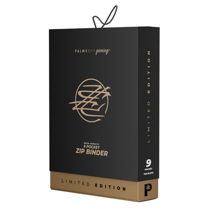 Palms Off Gaming Limited Edition MEGA Capacity 9 Pocket Zip Binder